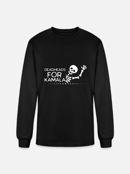 Deadheads For Kamala - Men's Long Sleeve T-Shirt - black