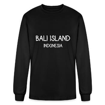 Bali Island - Men's Long Sleeve T-Shirt - black - Front