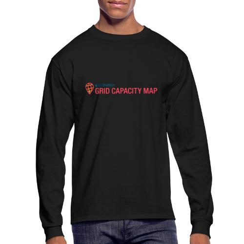 Grid Capacity Map - Men's Long Sleeve T-Shirt