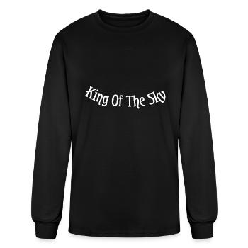 King of the sky - Men's Long Sleeve T-Shirt - black - Front