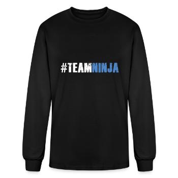 Ninja Warrior - Team Ninja - Men's Long Sleeve T-Shirt - black - Front
