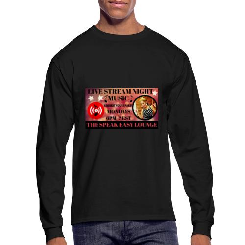 Monday Live Stream - Men's Long Sleeve T-Shirt