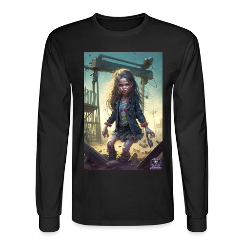 Zombie Kid Playground G03: Zombies Everyday Life - Men's Long Sleeve T-Shirt