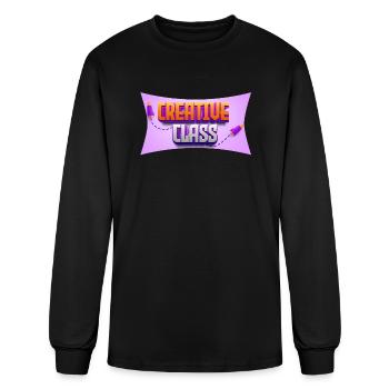 Creative Class - Men's Long Sleeve T-Shirt - black - Front