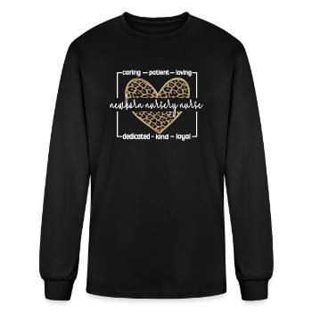Best Newborn Nursery Nurse Newborn Nursery Nursing - Men's Long Sleeve T-Shirt - black - Front