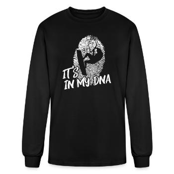 kite surfing - Men's Long Sleeve T-Shirt - black - Front
