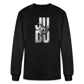 Judo - Men's Long Sleeve T-Shirt - black - Front