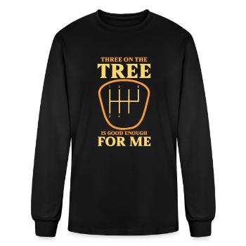 CARS WITH 6 SPEED SHIFT KNOB car enthusiast - Men's Long Sleeve T-Shirt - black - Front