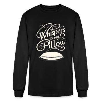 Sleep Talking Somniloquy Talking In Sleep Sleep - Men's Long Sleeve T-Shirt - black - Front
