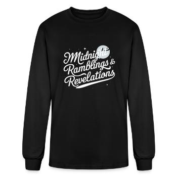 Sleep Talking Somniloquy Talking In Sleep Sleep - Men's Long Sleeve T-Shirt - black - Front