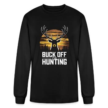 Ultimate Deer Hunting Lifestyle: Celebrate - Men's Long Sleeve T-Shirt - black - Front