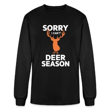 Ultimate Deer Hunting Lifestyle: Celebrate - Men's Long Sleeve T-Shirt - black - Front