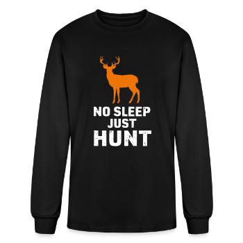 Ultimate Deer Hunting Lifestyle: Celebrate - Men's Long Sleeve T-Shirt - black - Front