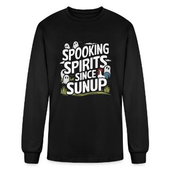 Ghost Bait Halloween Parapsychology Paranormal Gho - Men's Long Sleeve T-Shirt - black - Front