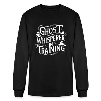Ghost Bait Halloween Parapsychology Paranormal Gho - Men's Long Sleeve T-Shirt - black - Front
