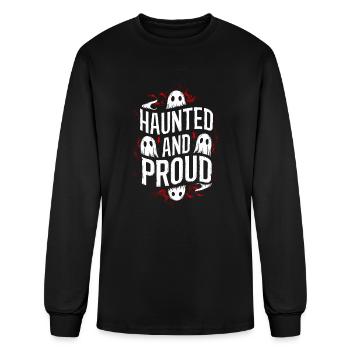 Appât fantôme Halloween Parapsychologie Paranormal Gho - T-shirt à manches longues Homme - noir - Devant