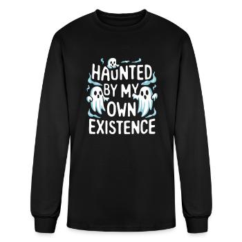 Appât fantôme Halloween Parapsychologie Paranormal Gho - T-shirt à manches longues Homme - noir - Devant