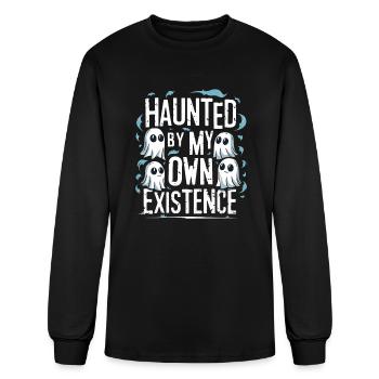 Ghost Bait Halloween Parapsychology Paranormal Gho - Men's Long Sleeve T-Shirt - black - Front