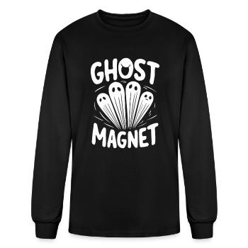 Ghost Bait Halloween Parapsychology Paranormal Gho - Men's Long Sleeve T-Shirt - black - Front