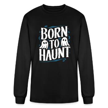 Appât fantôme Halloween Parapsychologie Paranormal Gho - T-shirt à manches longues Homme - noir - Devant