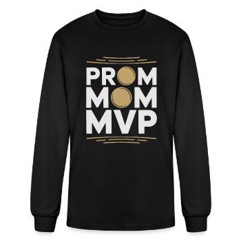 Prom Mom Life Proud Mother Of Prom Queen Night - Men's Long Sleeve T-Shirt - black - Front