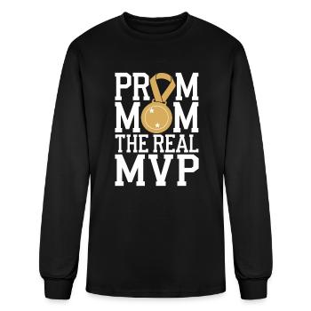 Prom Mom Life Proud Mother Of Prom Queen Night - Men's Long Sleeve T-Shirt - black - Front