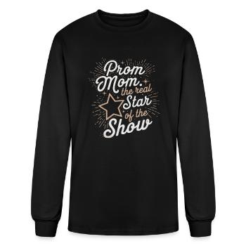 Prom Mom Life Proud Mother Of Prom Queen Night - Men's Long Sleeve T-Shirt - black - Front