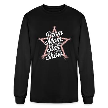 Prom Mom Life Proud Mother Of Prom Queen Night - Men's Long Sleeve T-Shirt - black - Front