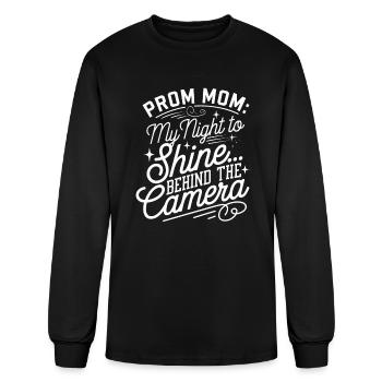 Prom Mom Life Proud Mother Of Prom Queen Night - Men's Long Sleeve T-Shirt - black - Front