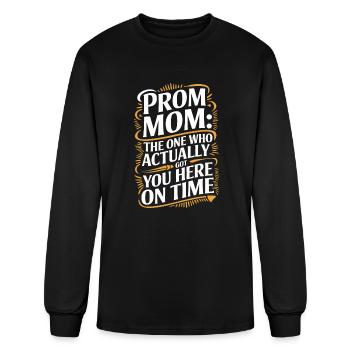 Prom Mom Life Proud Mother Of Prom Queen Night - Men's Long Sleeve T-Shirt - black - Front