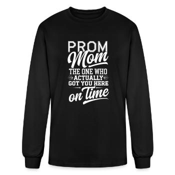 Prom Mom Life Proud Mother Of Prom Queen Night - Men's Long Sleeve T-Shirt - black - Front