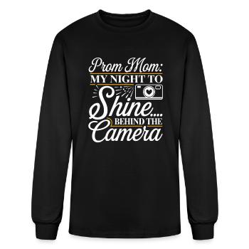 Prom Mom Life Proud Mother Of Prom Queen Night - Men's Long Sleeve T-Shirt - black - Front