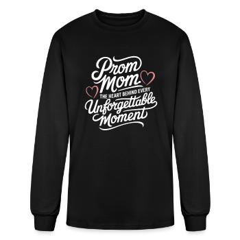 Prom Mom Life Proud Mother Of Prom Queen Night - Men's Long Sleeve T-Shirt - black - Front