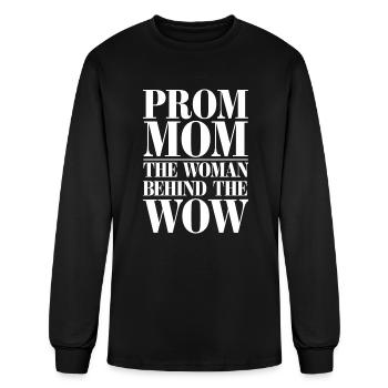 Prom Mom Life Proud Mother Of Prom Queen Night - Men's Long Sleeve T-Shirt - black - Front