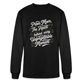 Prom Mom Life Proud Mother Of Prom Queen Night - Men's Long Sleeve T-Shirt - black - Front