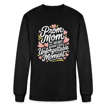 Prom Mom Life Proud Mother Of Prom Queen Night - Men's Long Sleeve T-Shirt - black - Front