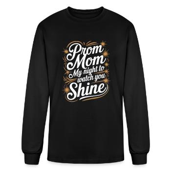 Prom Mom Life Proud Mother Of Prom Queen Night - Men's Long Sleeve T-Shirt - black - Front