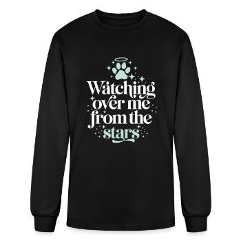 Pet Memory Pet Remembrance Pet Sympathy Tribute - Men's Long Sleeve T-Shirt - black - Front