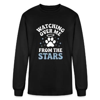 Pet Memory Pet Remembrance Pet Sympathy Tribute - Men's Long Sleeve T-Shirt - black - Front