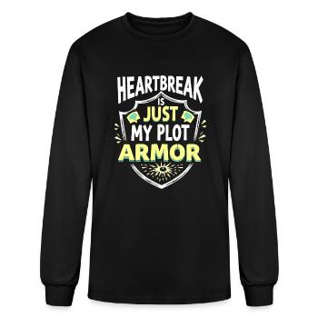 Breakup Empowerment Self-Love Fresh Starts - Men's Long Sleeve T-Shirt - black - Front