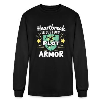 Breakup Empowerment Self-Love Fresh Starts - Men's Long Sleeve T-Shirt - black - Front