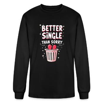 Breakup Empowerment Self-Love Fresh Starts - Men's Long Sleeve T-Shirt - black - Front
