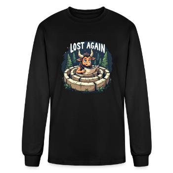 Minoans Ancient Crete Civilization Knossos Palace - Men's Long Sleeve T-Shirt - black - Front