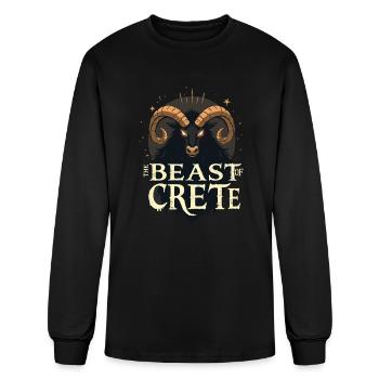 Minoans Ancient Crete Civilization Knossos Palace - Men's Long Sleeve T-Shirt - black - Front