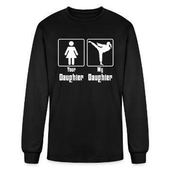 Your Daughter My Daughter - Men's Long Sleeve T-Shirt - black - Front