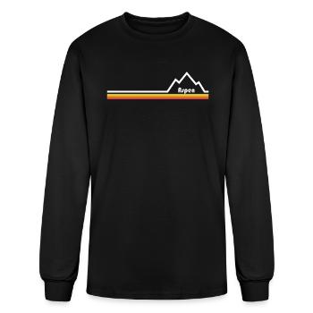 Aspen Colorado - Men's Long Sleeve T-Shirt - black - Front