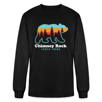Chimney Rock Chimney Rock - Men's Long Sleeve T-Shirt - black - Front
