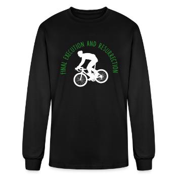 Final Execution And Resurrection - Men's Long Sleeve T-Shirt - black - Front