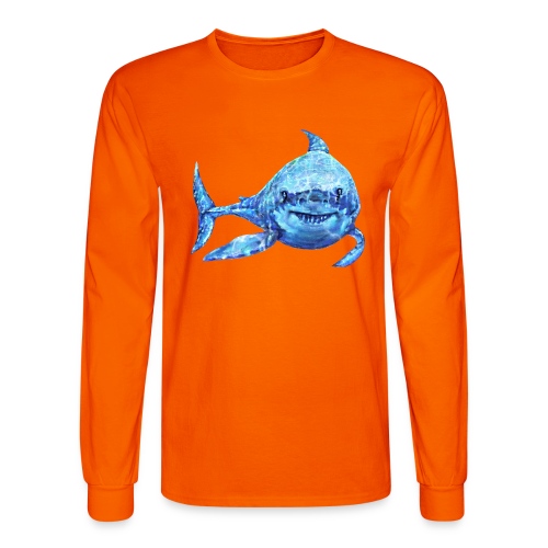 sharp shark - Men's Long Sleeve T-Shirt