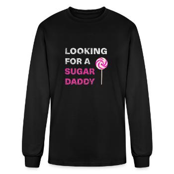 Sugar Daddy - Men's Long Sleeve T-Shirt - black - Front